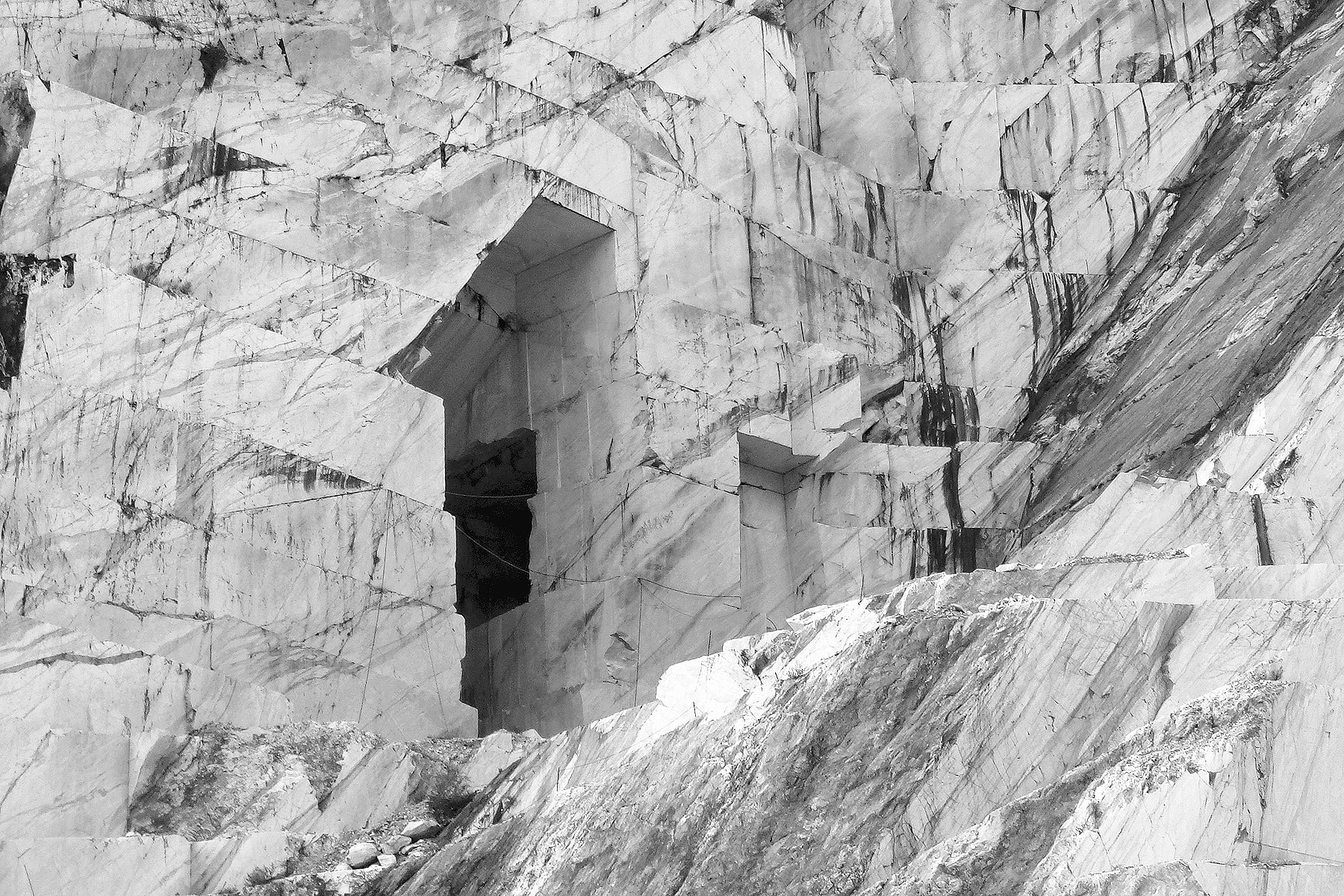 Le cave di marmo di Carrara