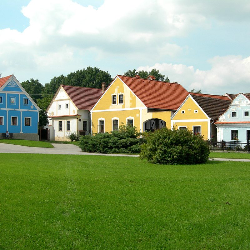 Le case-fattoria di Holasovice